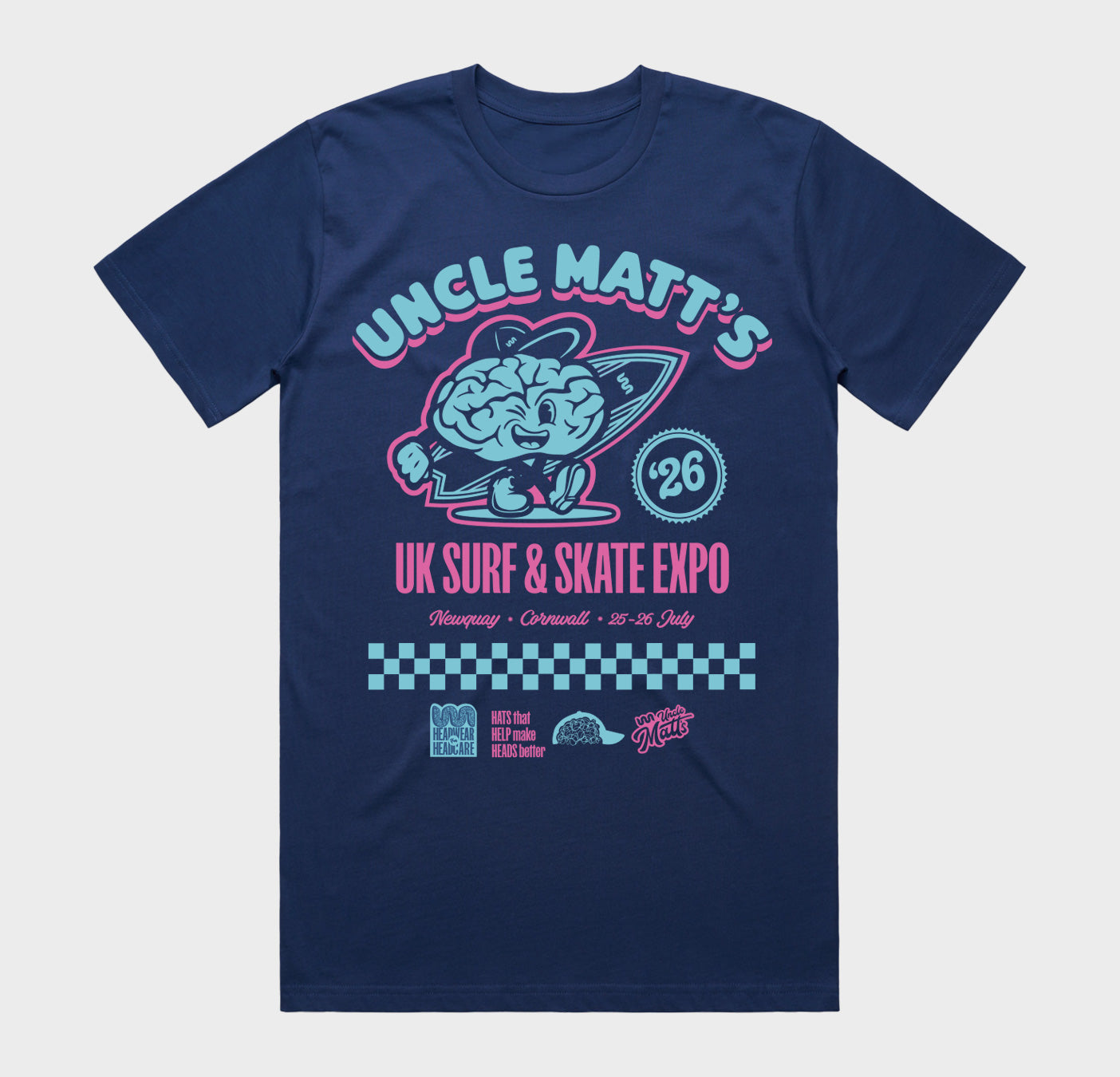 Uncle Matt's UK Surf & Skate 2026 Event T-Shirt